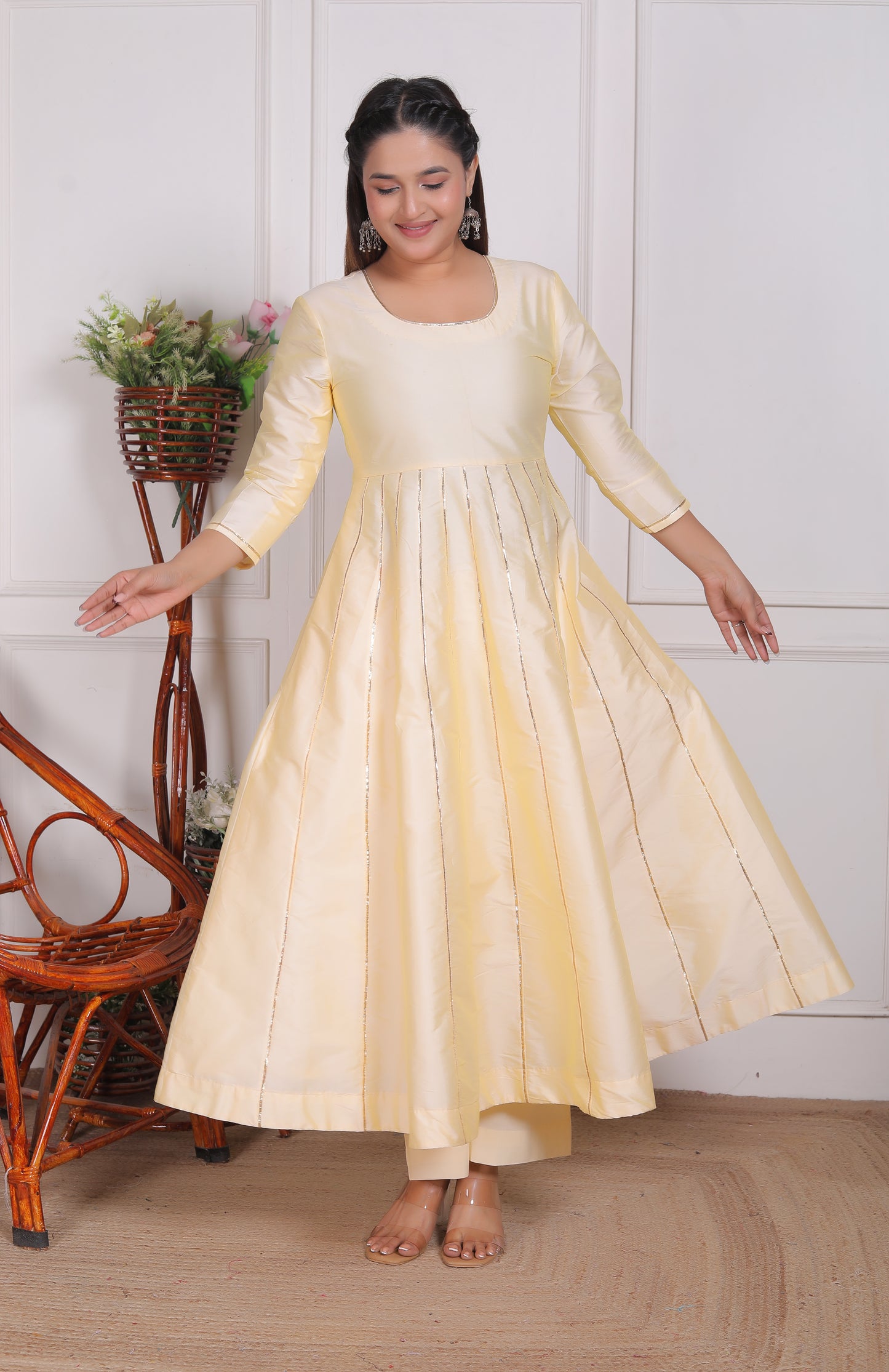 MISHIKA SUIT SET WITH ORGANZA DUPATTA