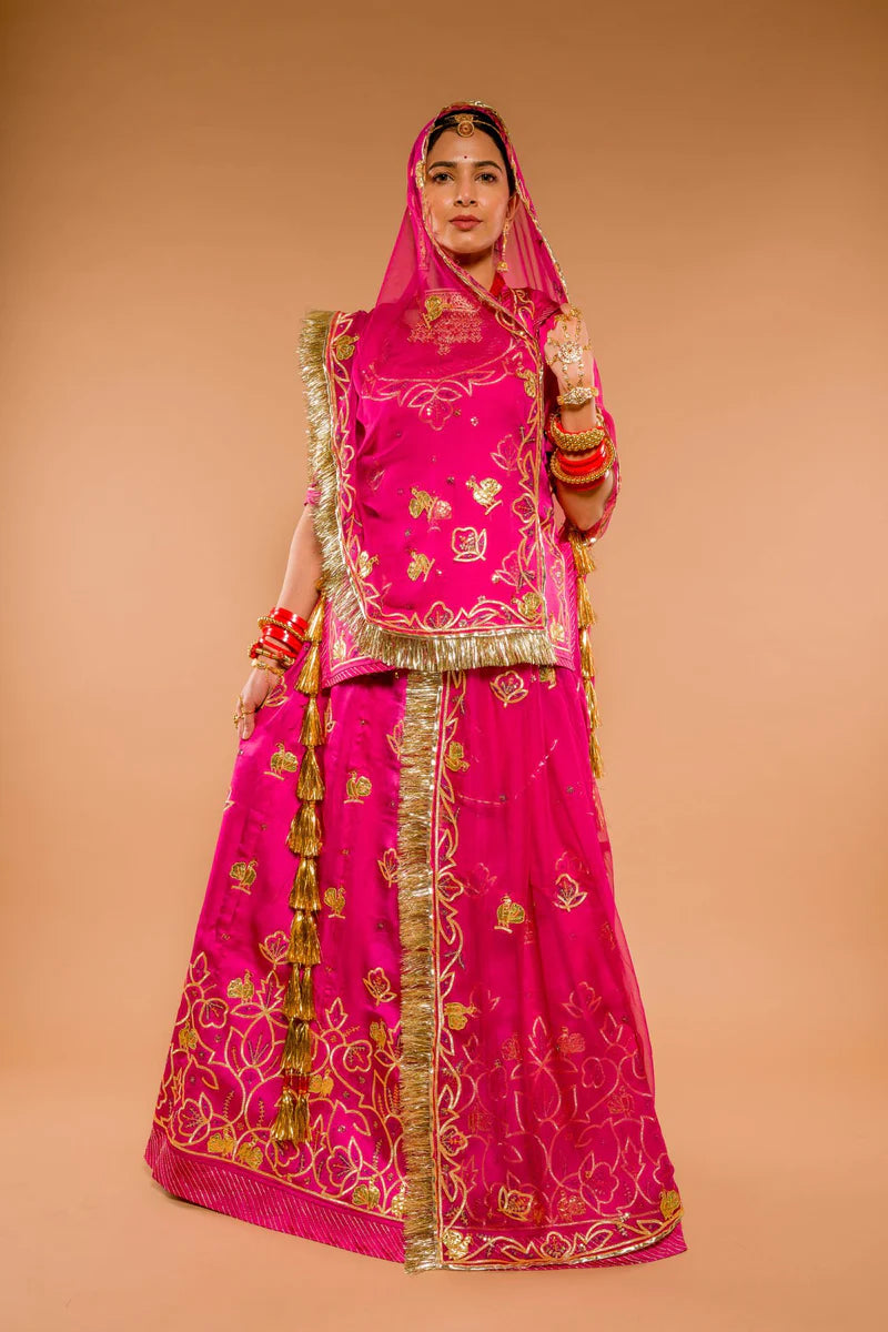 Chand Danka Poshak ( unstiched )