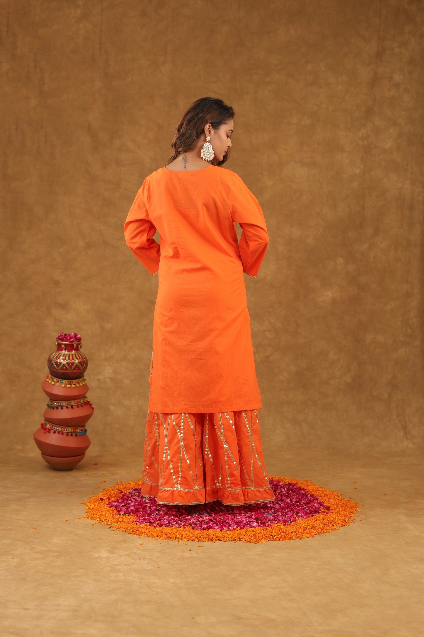 Kesar Phool Sharara Set
