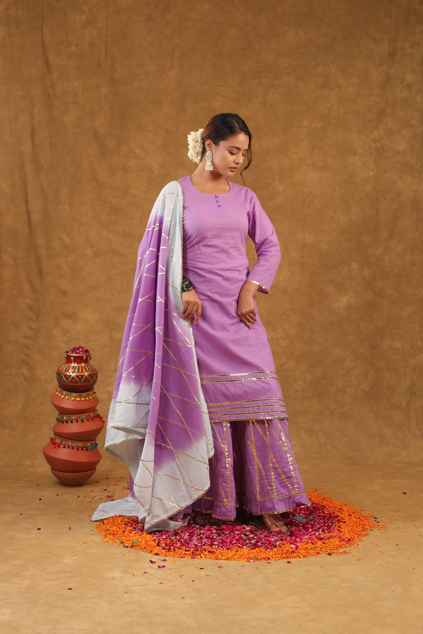 Lavender Meera Set