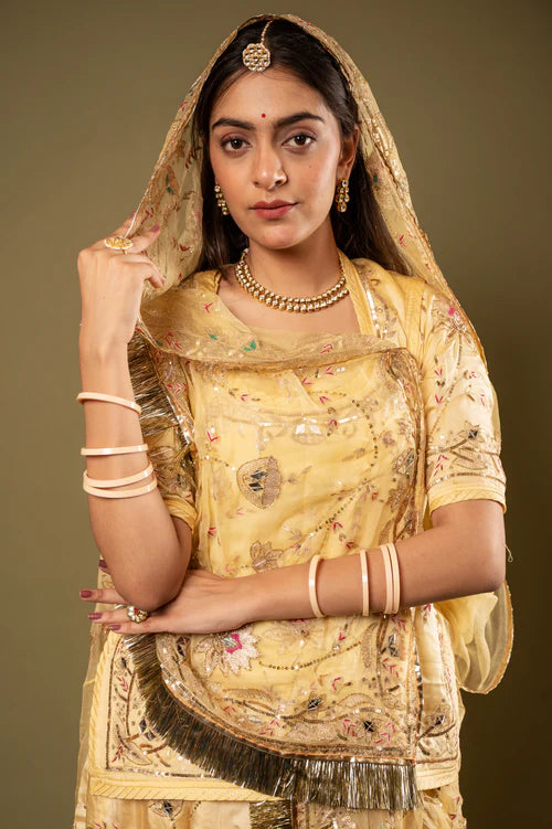Noorang Rajputi Poshak ( unstiched )