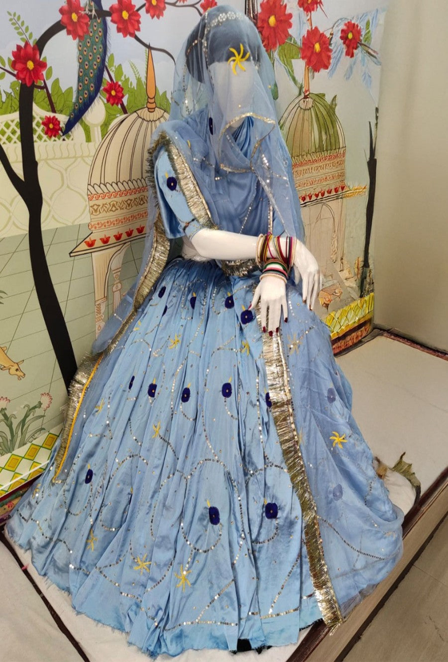 Aabroo Rajasthani Lehenga Set