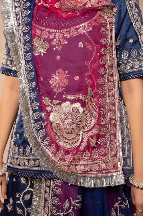 Jimmy Chu Pink Poshak ( unstiched )