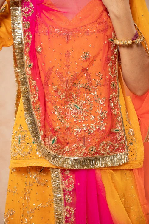 Jaipuri Gangor poshak ( unstiched )