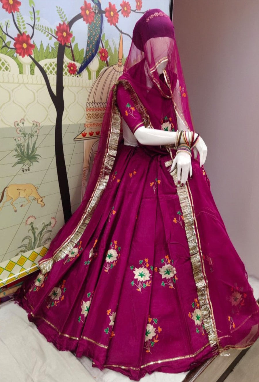 Gulabo Rajasthani Lehenga Set