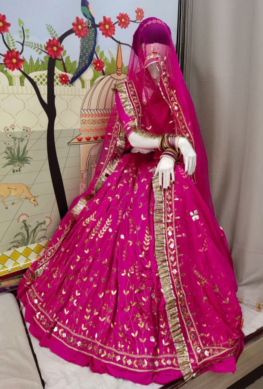 Mehak Rajasthani Lehenga Set