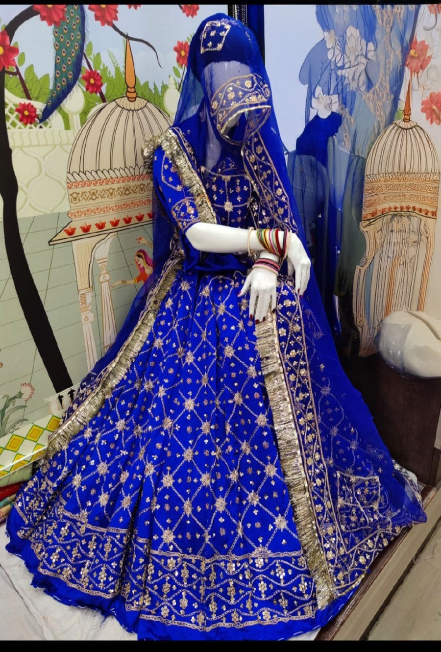 Neel Kamal Rajasthani Lehenga Set