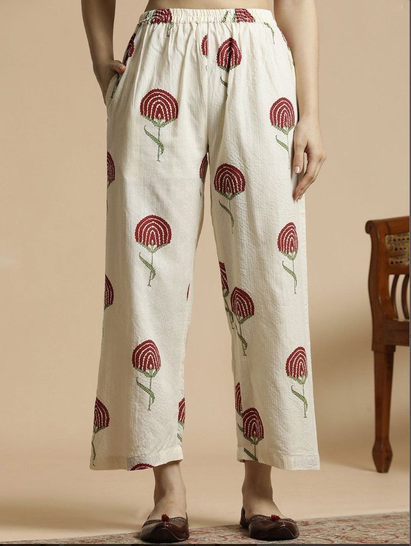 Beige cotton Suit set