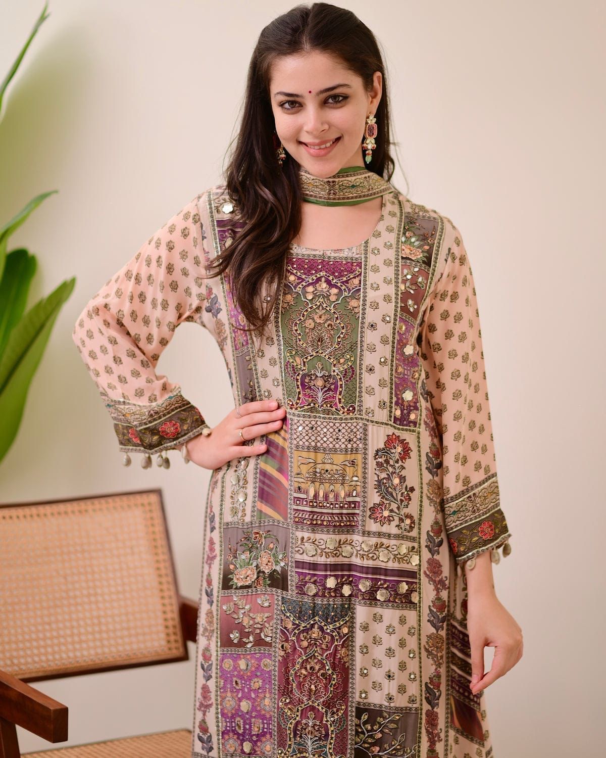 jasood anarkali Suit set