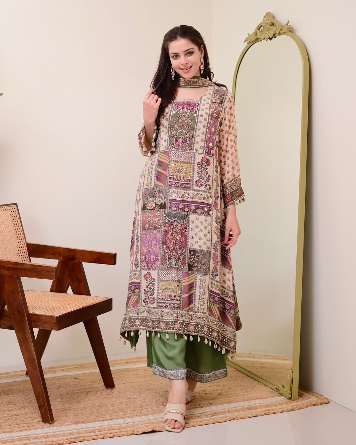 jasood anarkali Suit set