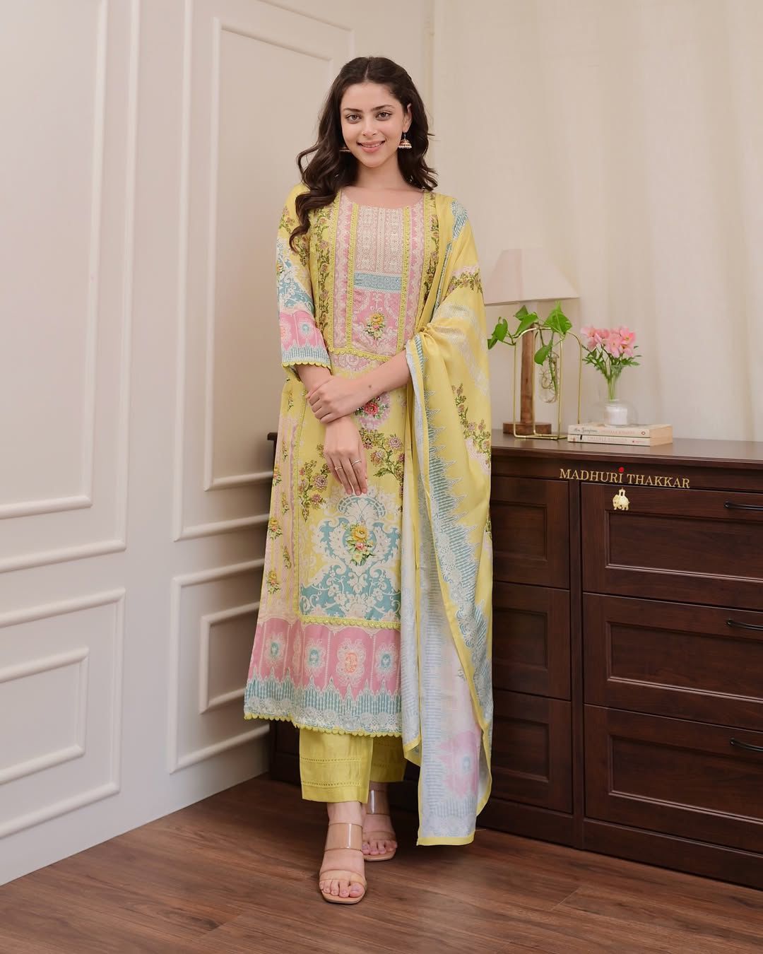 NEW PAKISTANI BAHARA SUIT SET