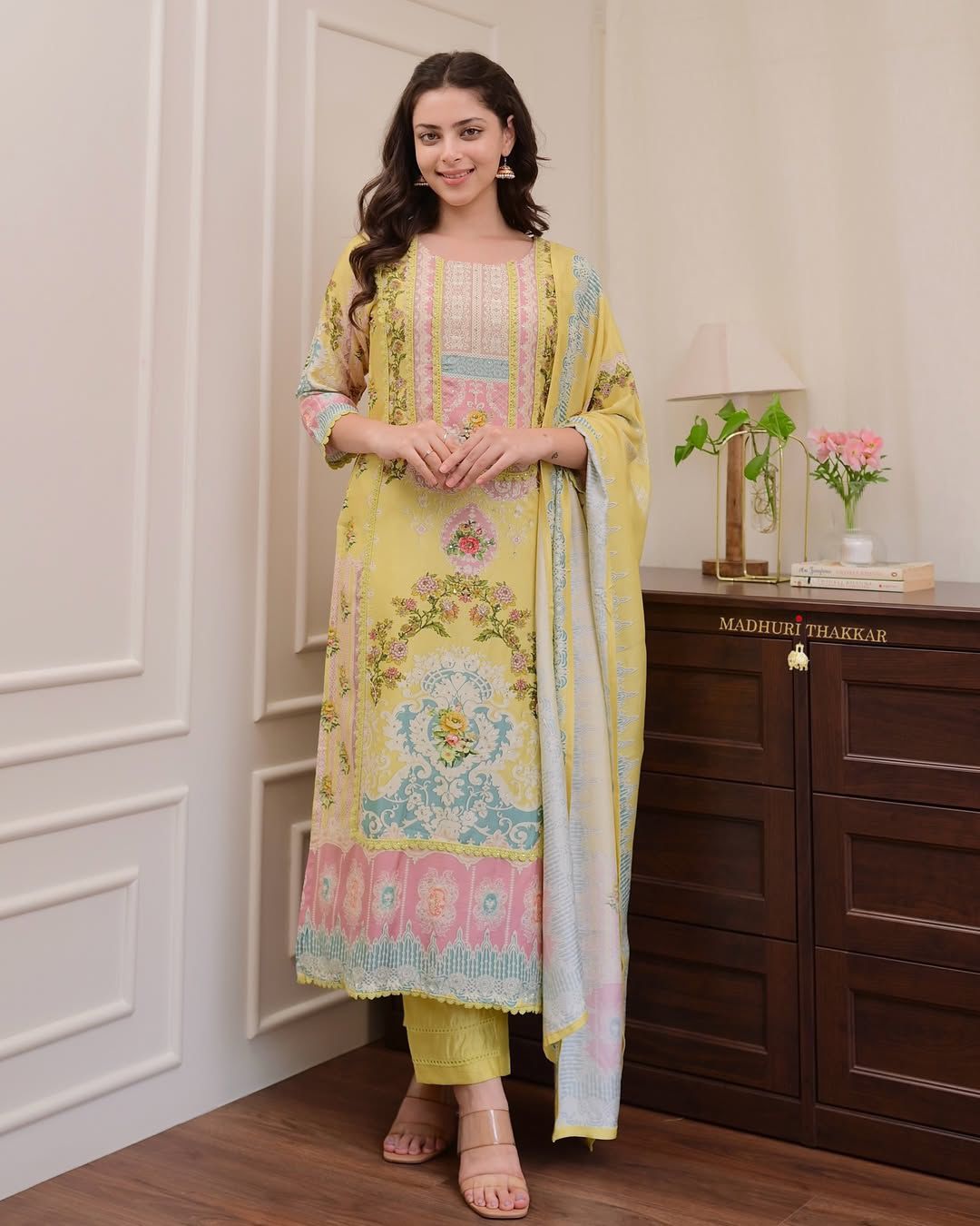 NEW PAKISTANI BAHARA SUIT SET