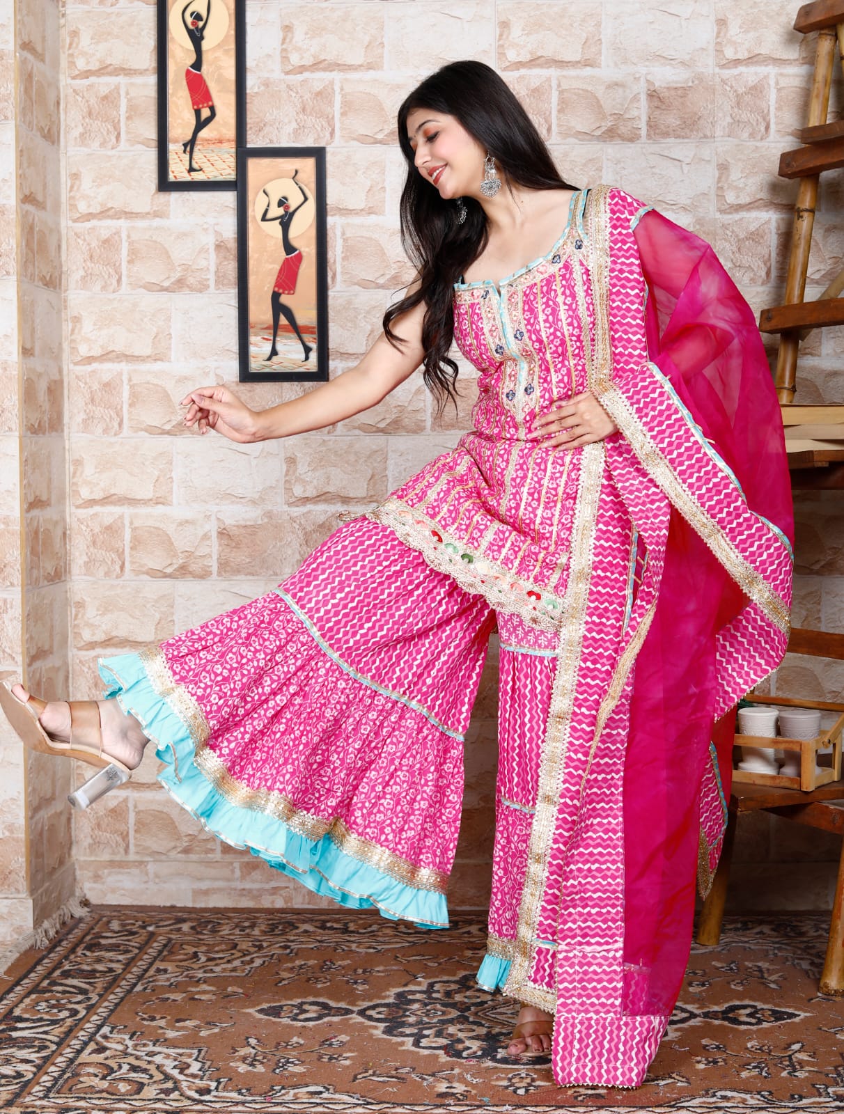 PITHUR PINK SUIT SET