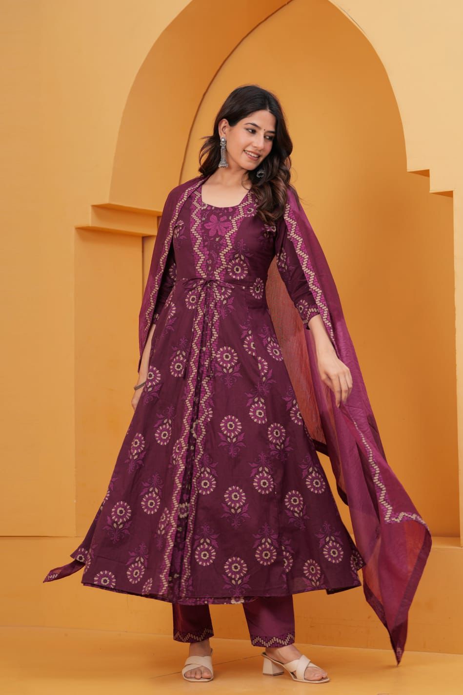 AZARAKHA ANARKALI KURTI SET