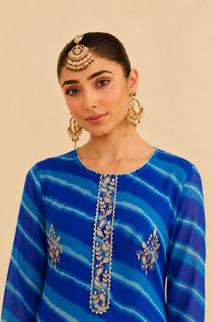 Noor-e-Neel SUIT SET