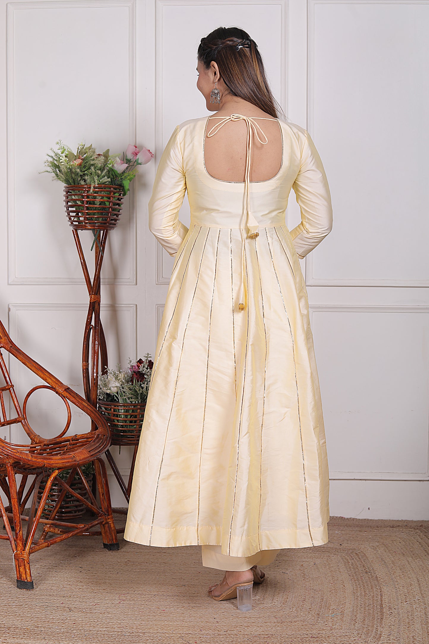 MISHIKA SUIT SET WITH ORGANZA  DUPATTA