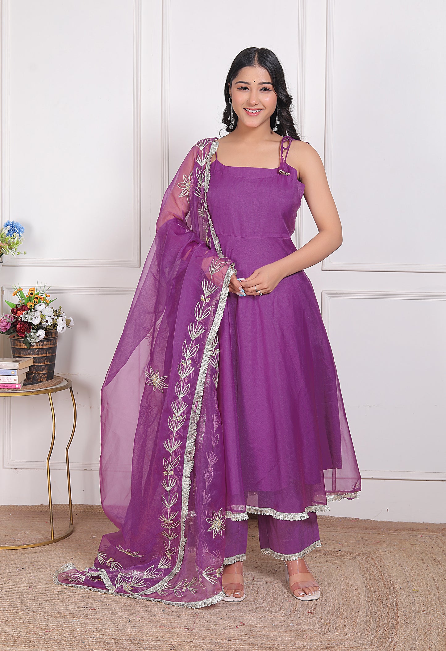 ROOH MAUVE SUIT SET