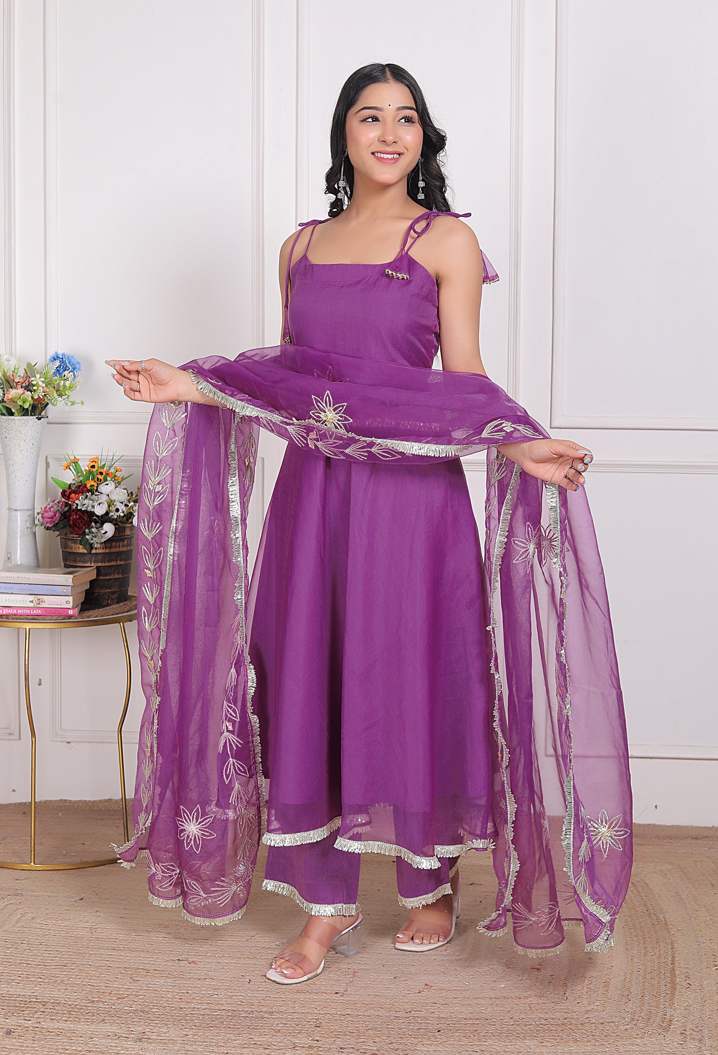 ROOH MAUVE SUIT SET