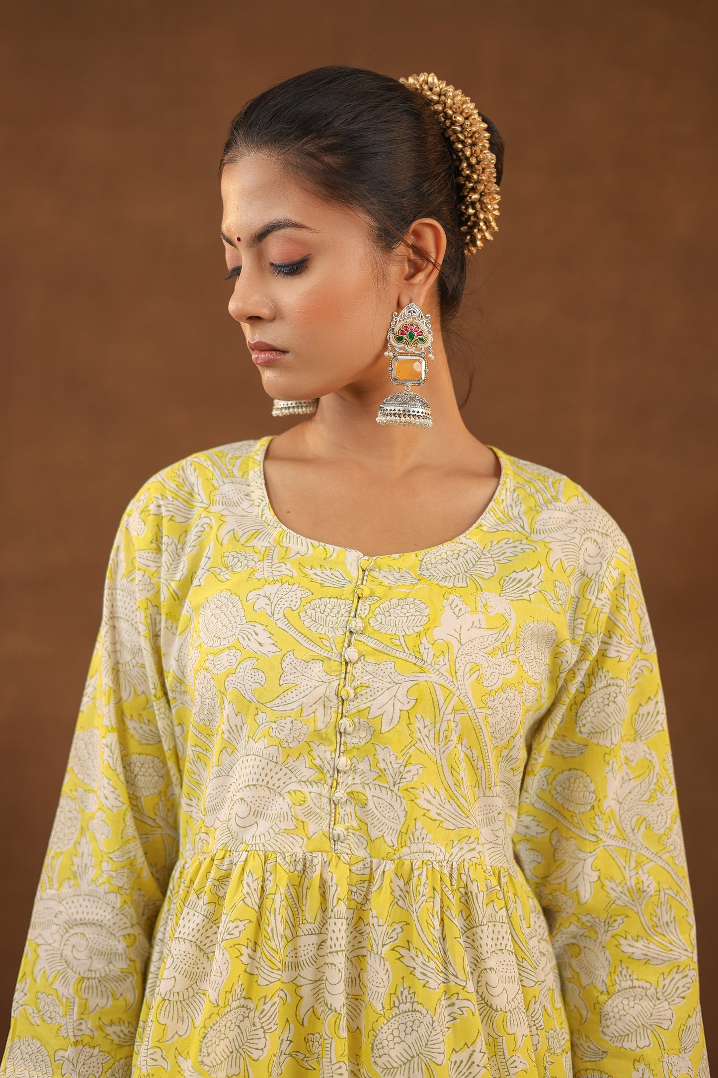 Printed Elegance Sharara Suit