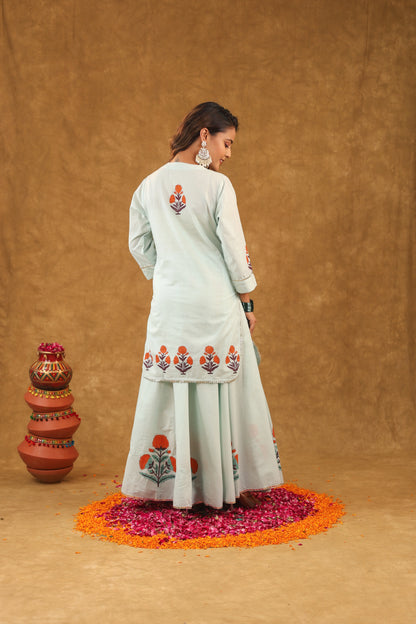 Madhavi Skirt Set