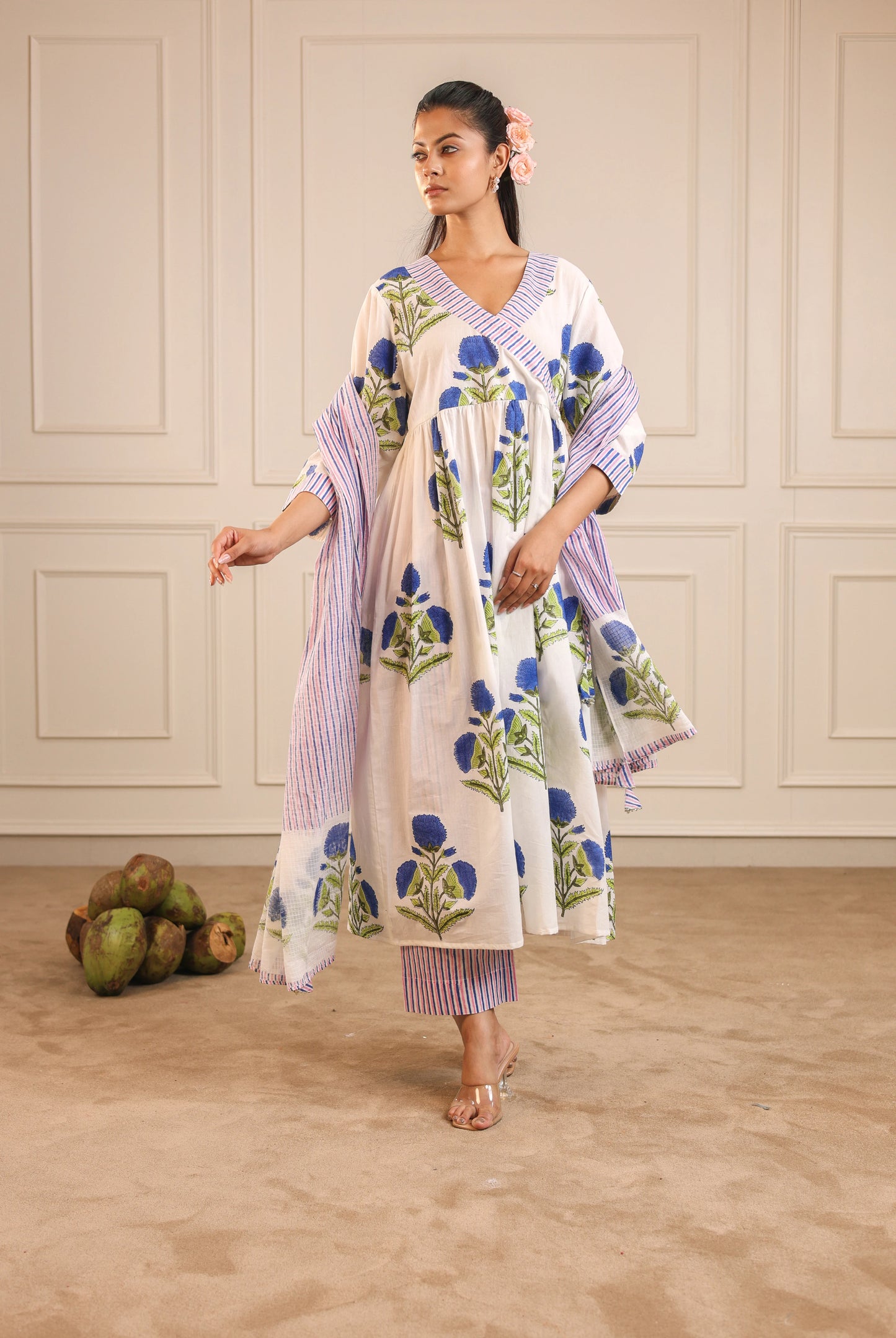 Bloom & Stripes Angrakha