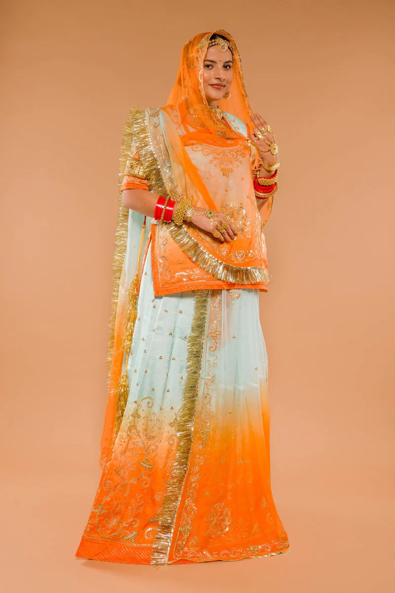 Bhawranisha Rajawadi Poshak ( unstiched )