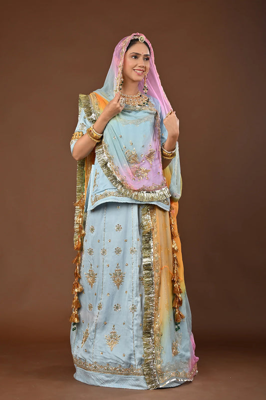 Ranaisa poshak  ( unstiched )