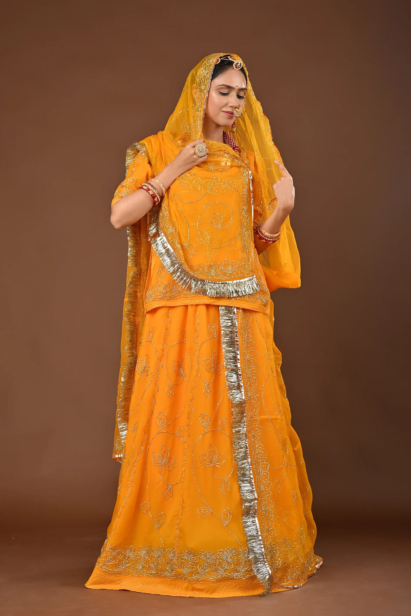 Ranaisa poshak  ( unstiched )