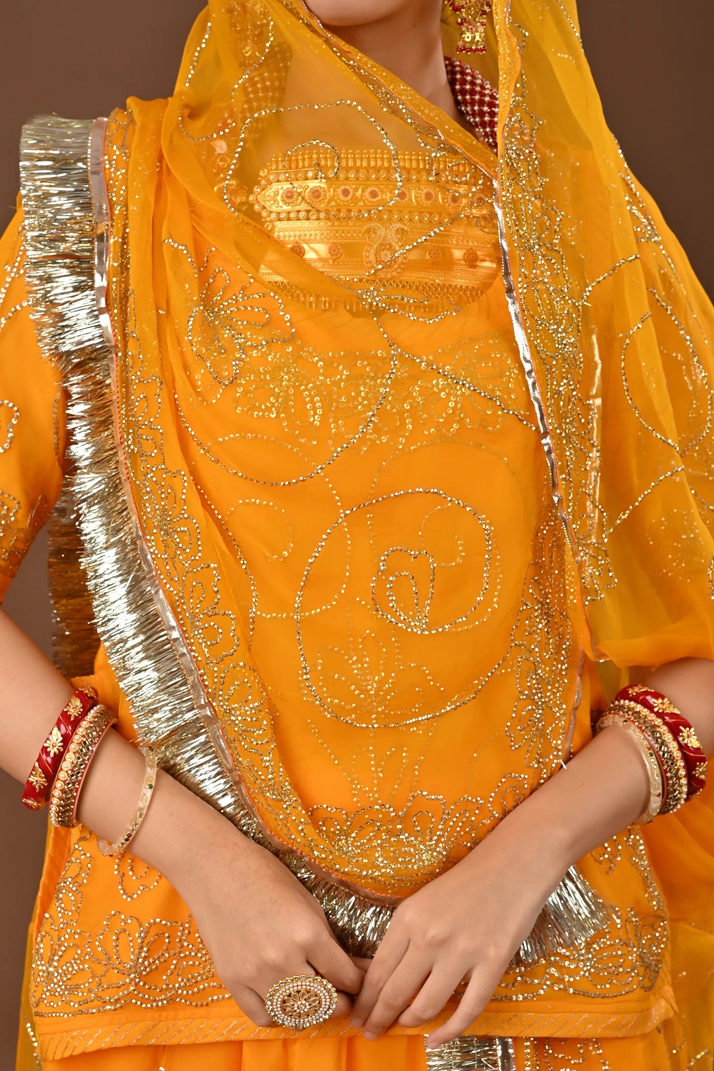 Ranaisa poshak  ( unstiched )