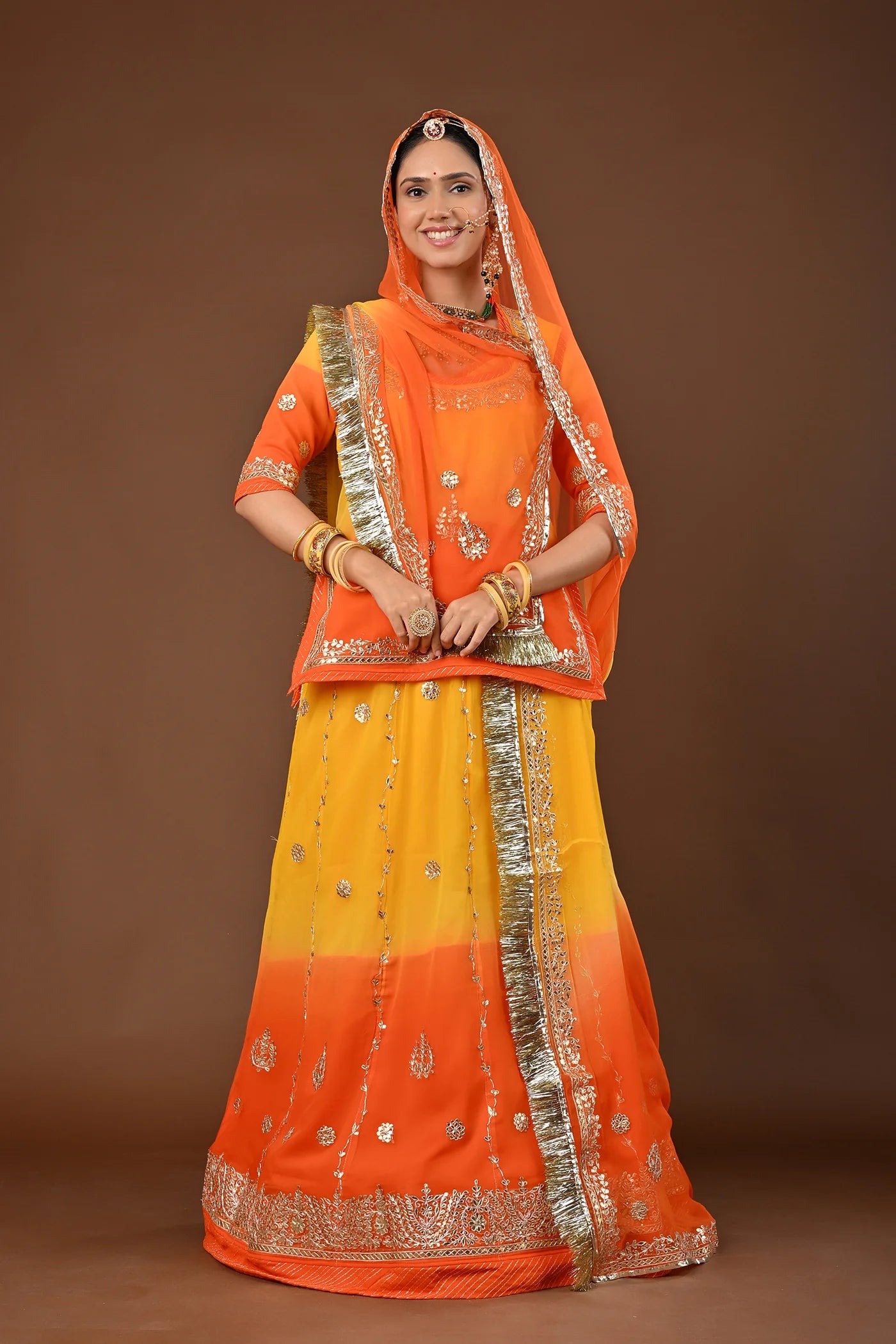 Ranaisa poshak  ( unstiched )