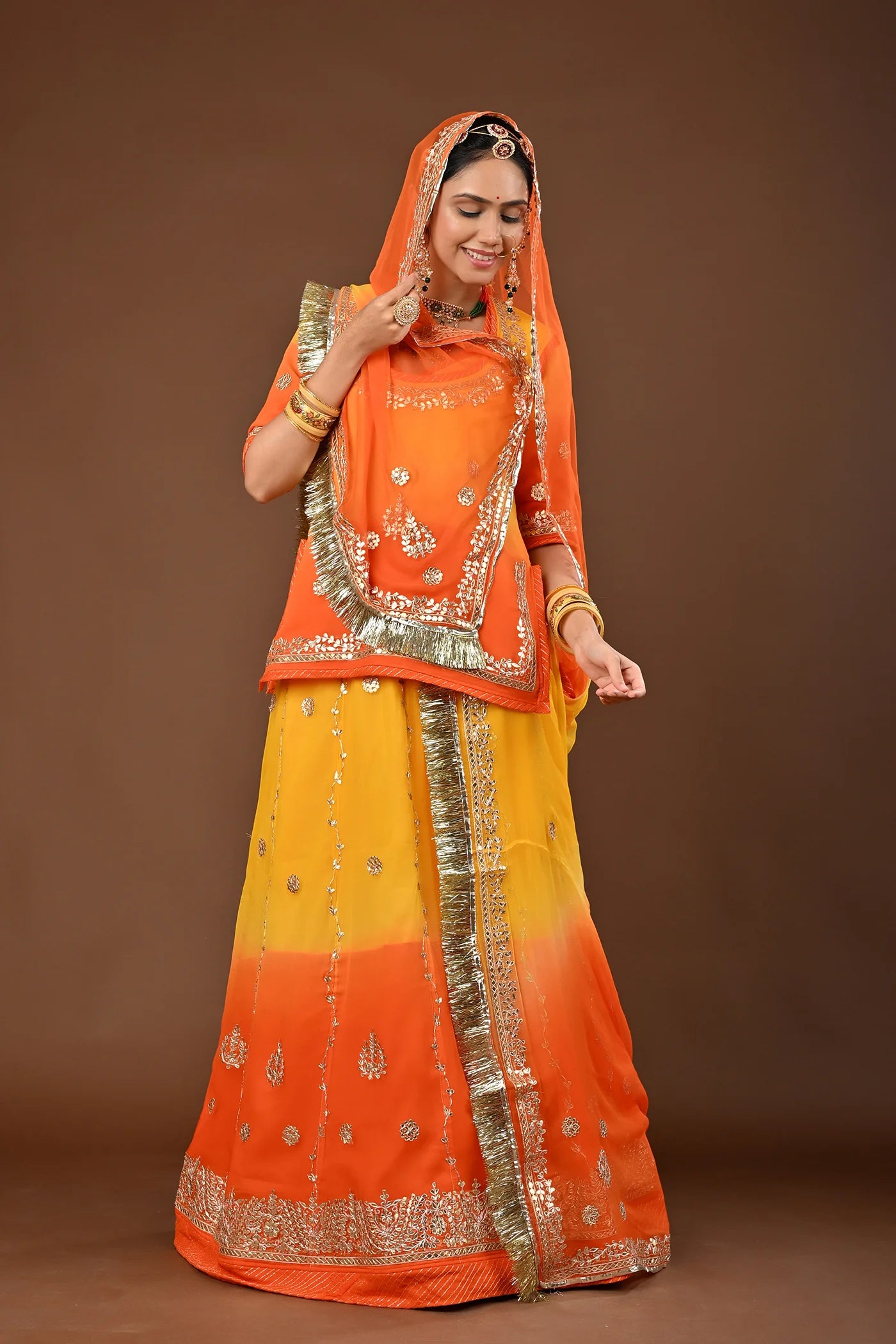 Ranaisa poshak  ( unstiched )
