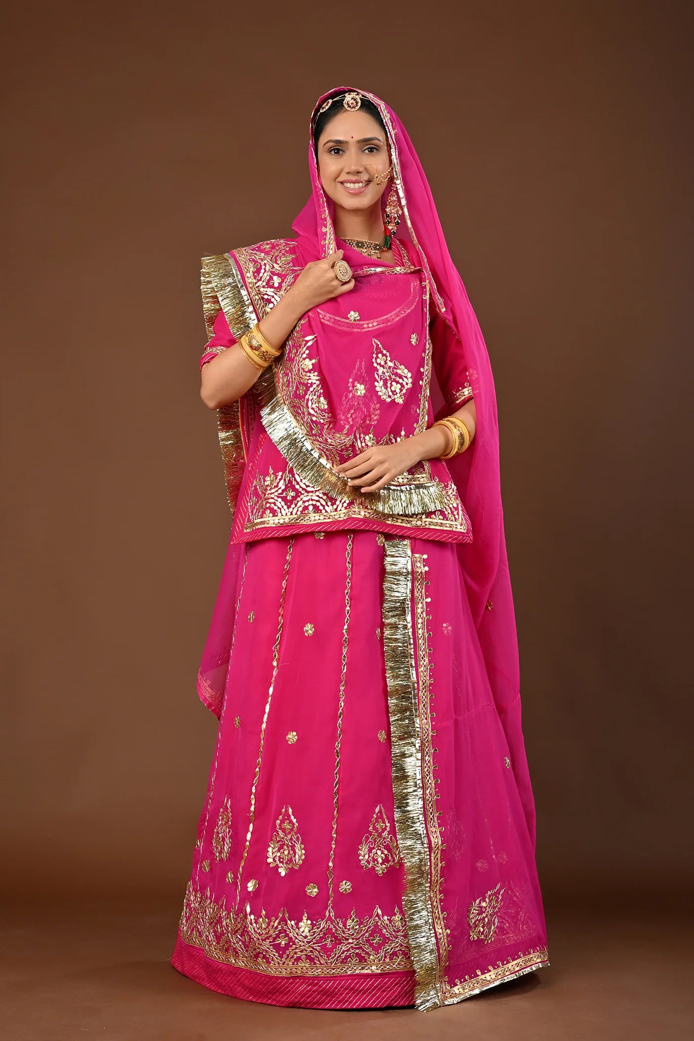 Hariyali Poshak  ( unstiched )