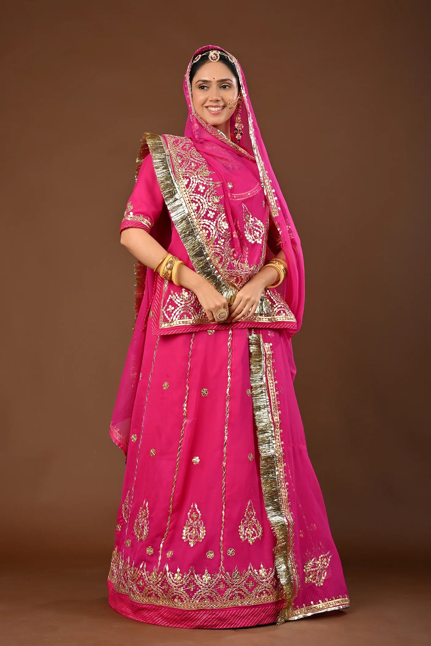 Hariyali Poshak  ( unstiched )