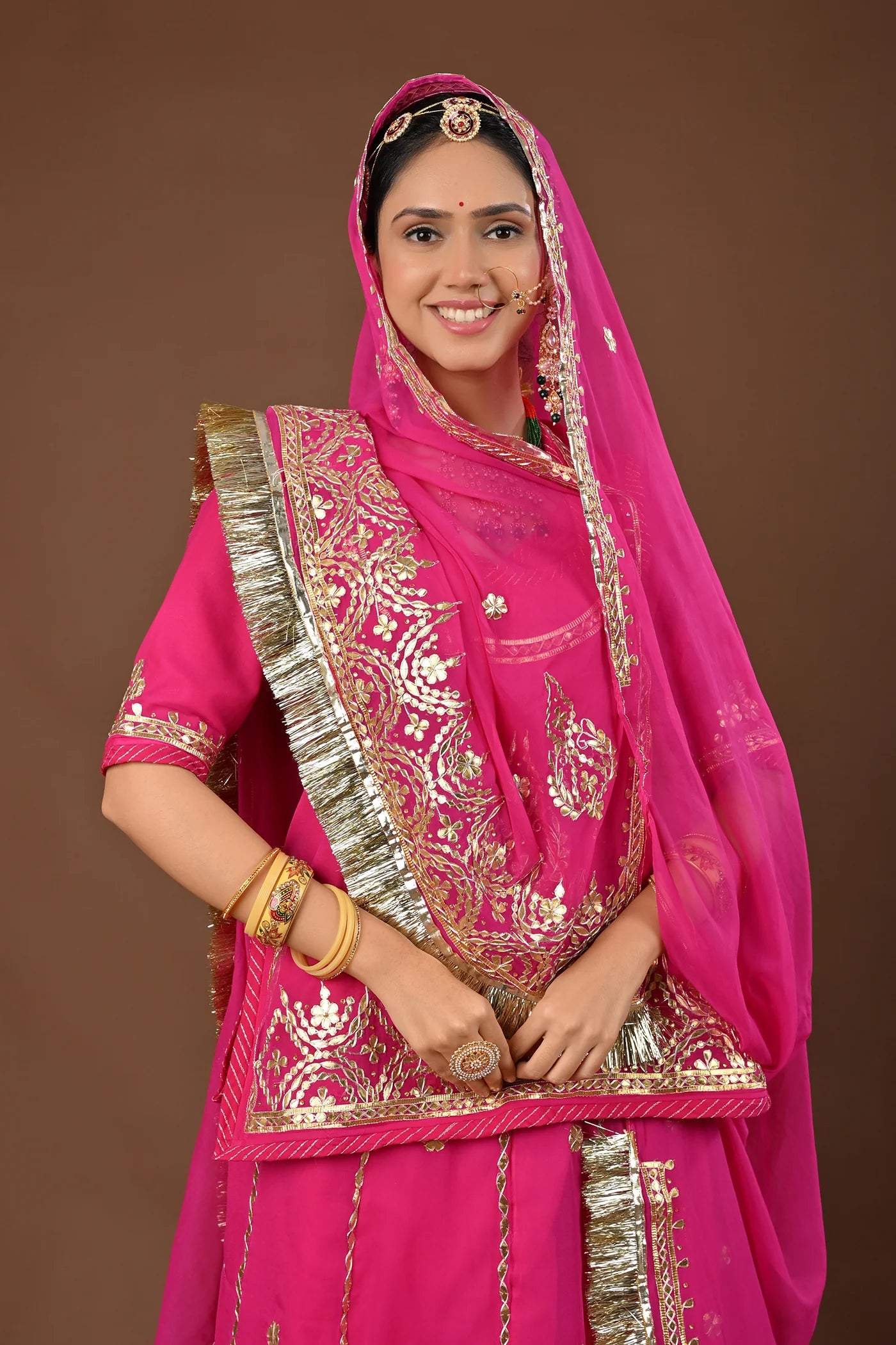 Hariyali Poshak  ( unstiched )
