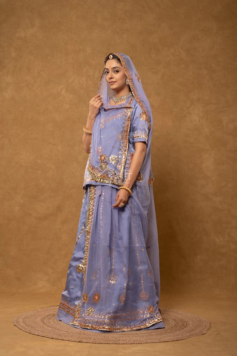Ranisha Pink Poshak ( unstiched )