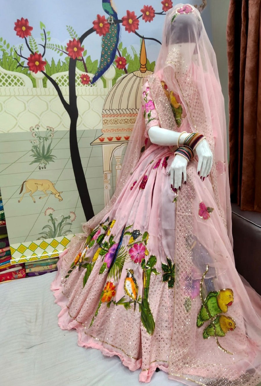 Phoolwari Rajputi Poshak