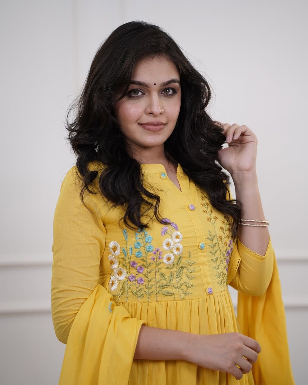 Yellow Primium Cotton Suit set