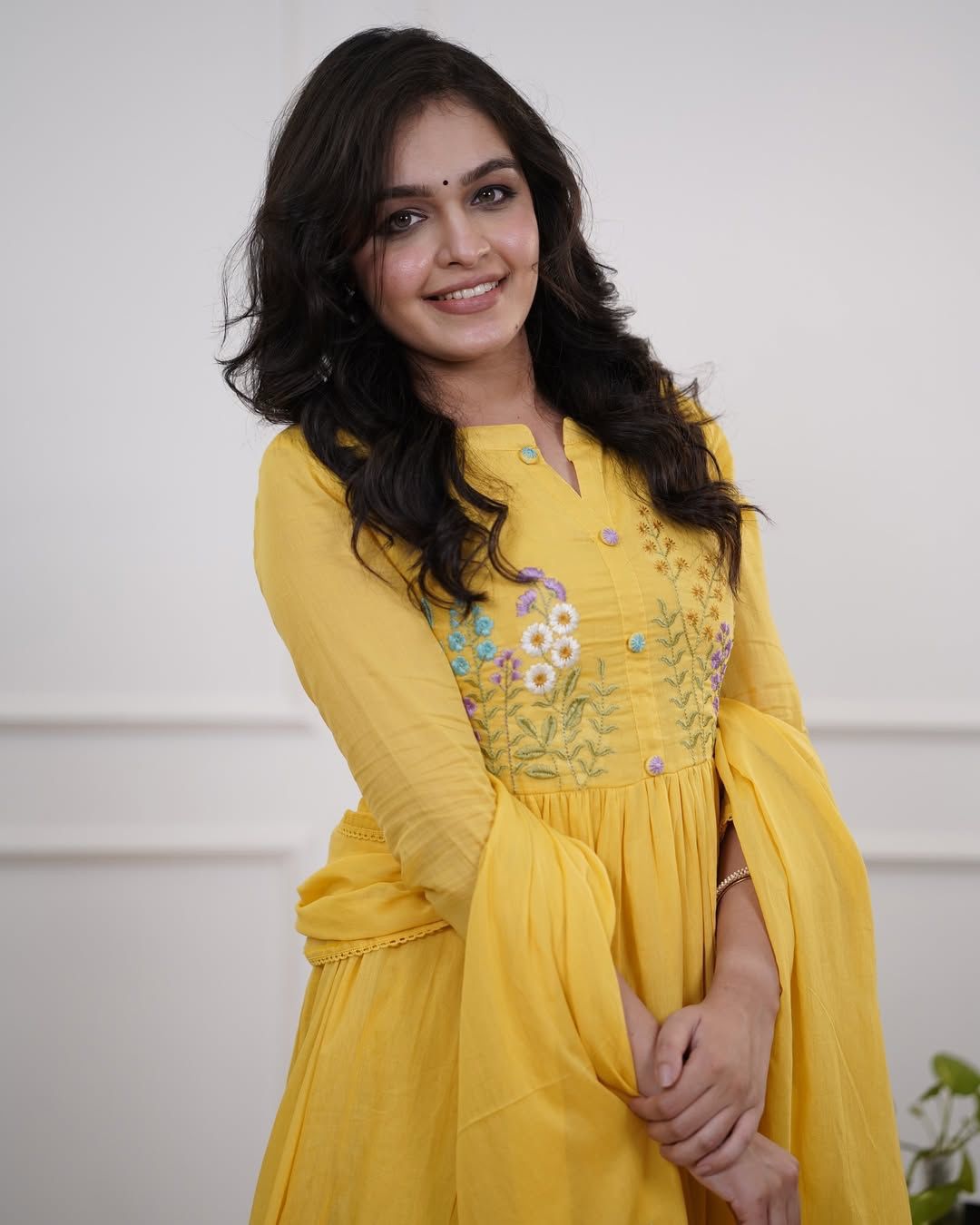 Yellow Primium Cotton Suit set