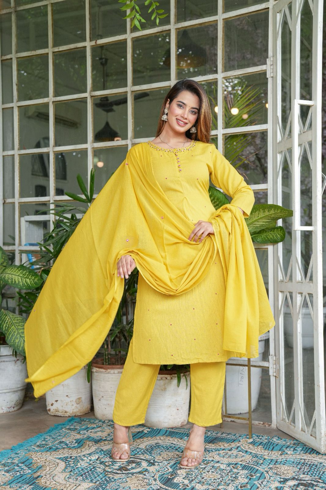 Yellow Suit Set