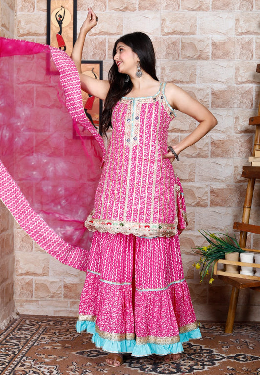 PITHUR PINK SUIT SET