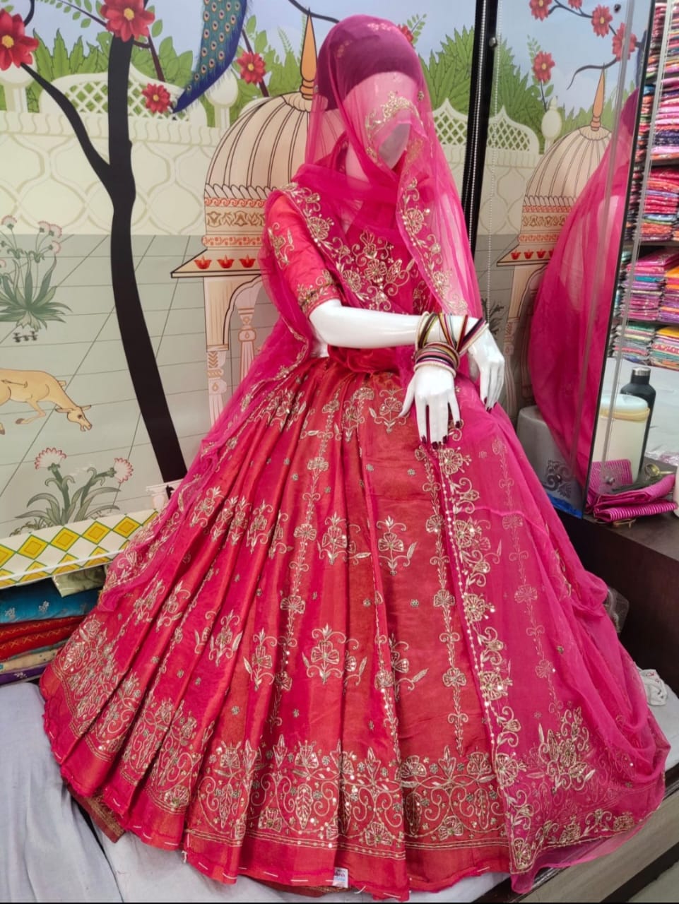 Rajasthani Rajwadi  Poshak ( unstiched )