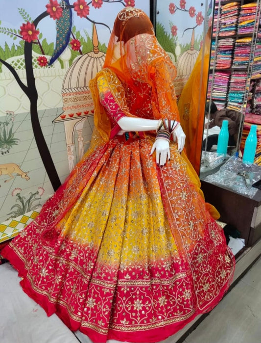 Rajasthani Danka Poshak ( unstiched )