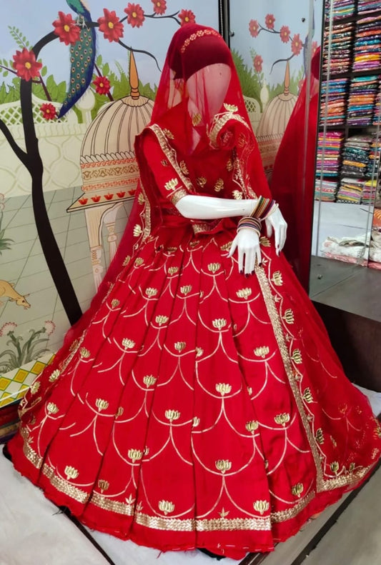 Danka Lotus Poshak  ( unstiched )