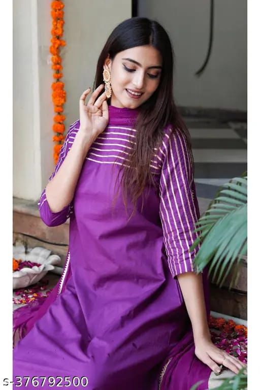 Rayon Gotta work Kurti with Palazzo Set