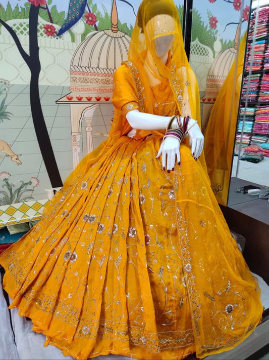 Haldi Royal Poshak( unstiched )