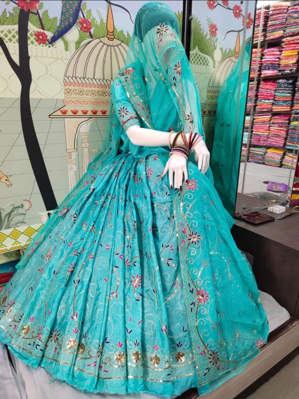 Rupali Rajwada Poshak ( unstiched)