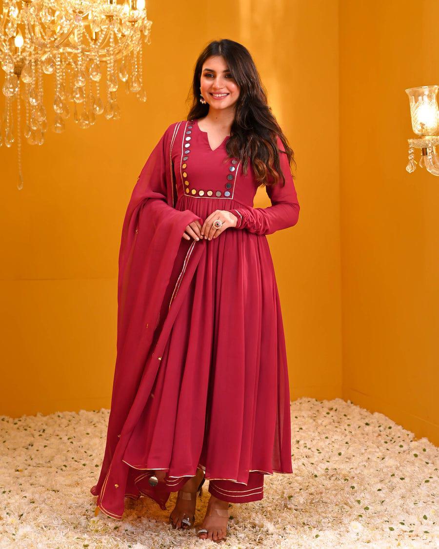 NAZNEEN ANARKALI KURTI