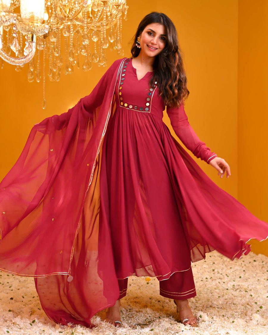 NAZNEEN ANARKALI KURTI