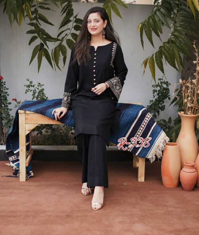 Black kurta Plazzo set