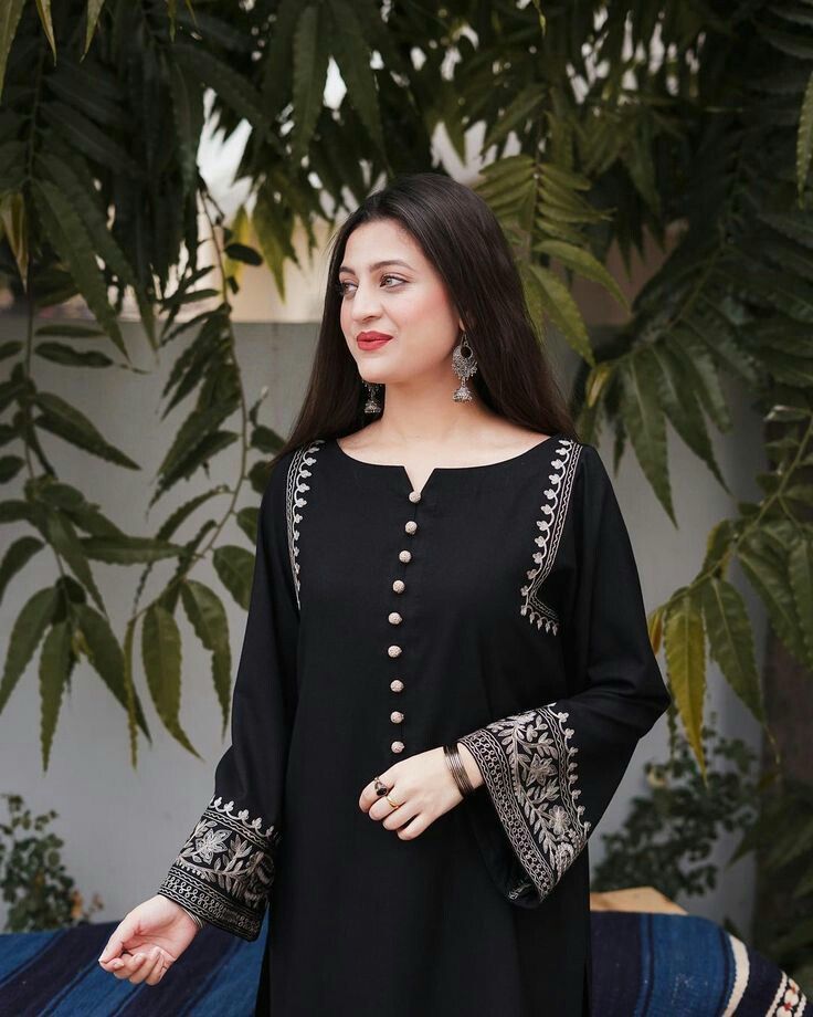 Black kurta Plazzo set